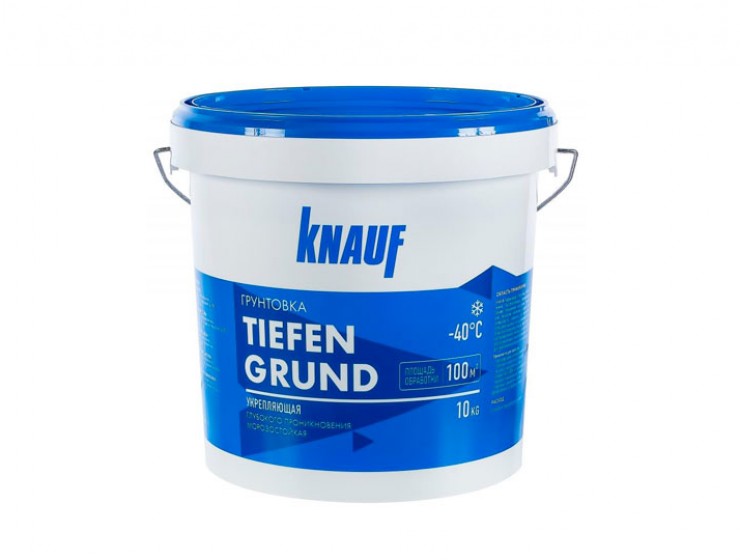 Грунтовка Тифенгрунд Кнауф | Tiefengrund Knauf, 10л